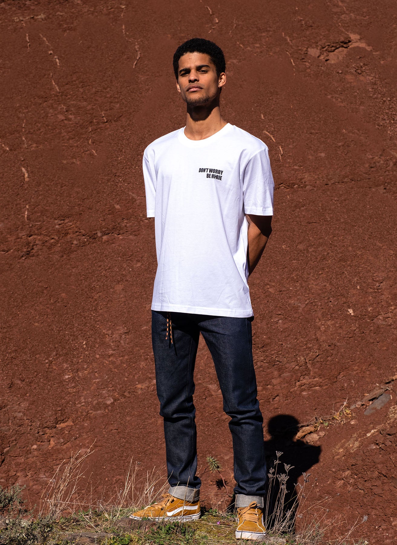 DROP 1 / BACK STYLE - blanc - unisexe - bio