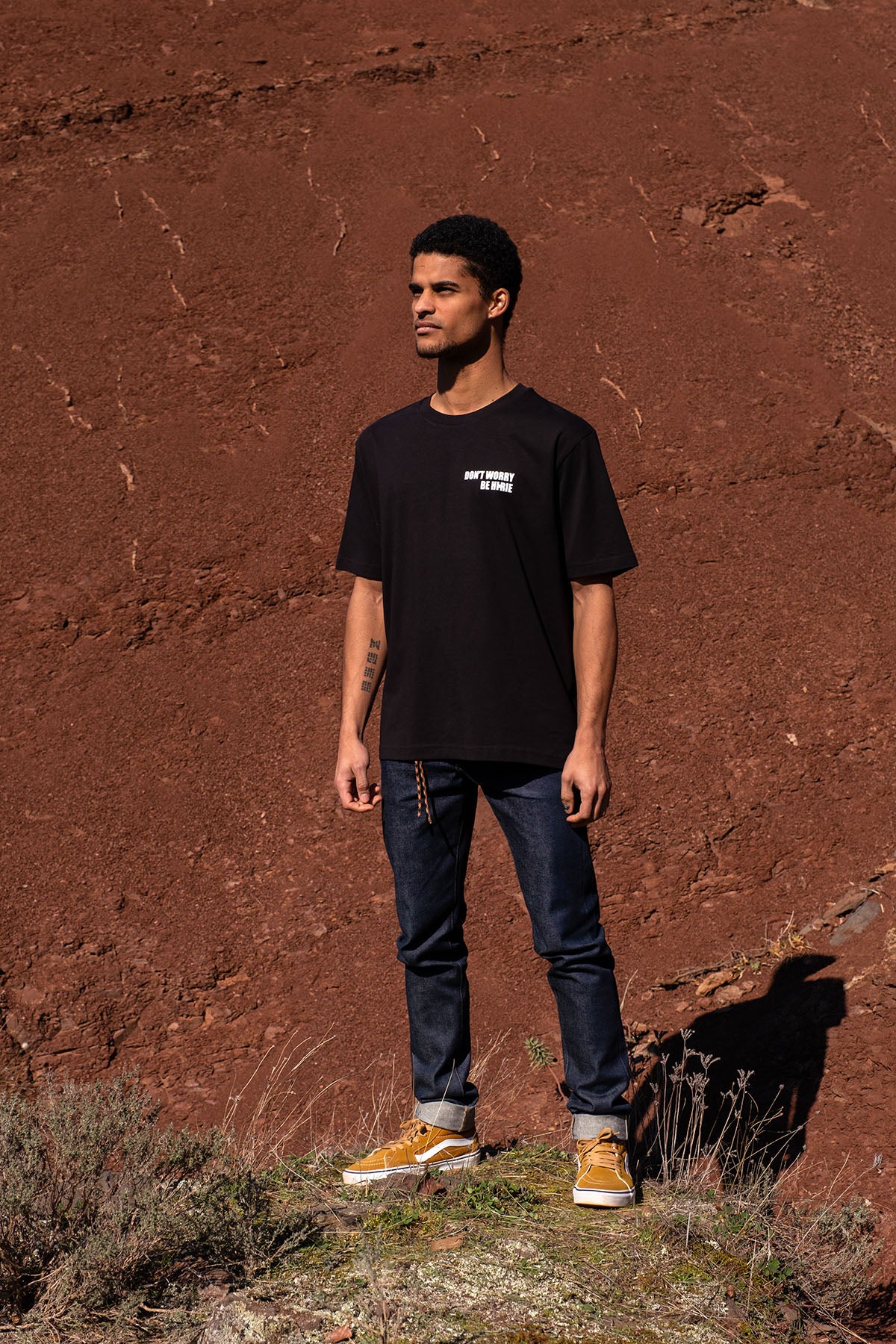 DROP 1 / BACK STYLE - noir - unisexe - bio