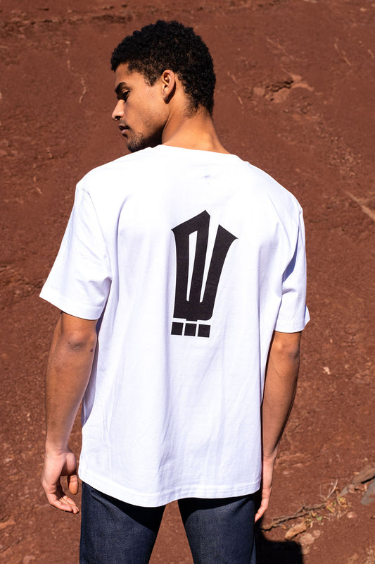 DROP 1 / BACK STYLE - blanc - unisexe - bio